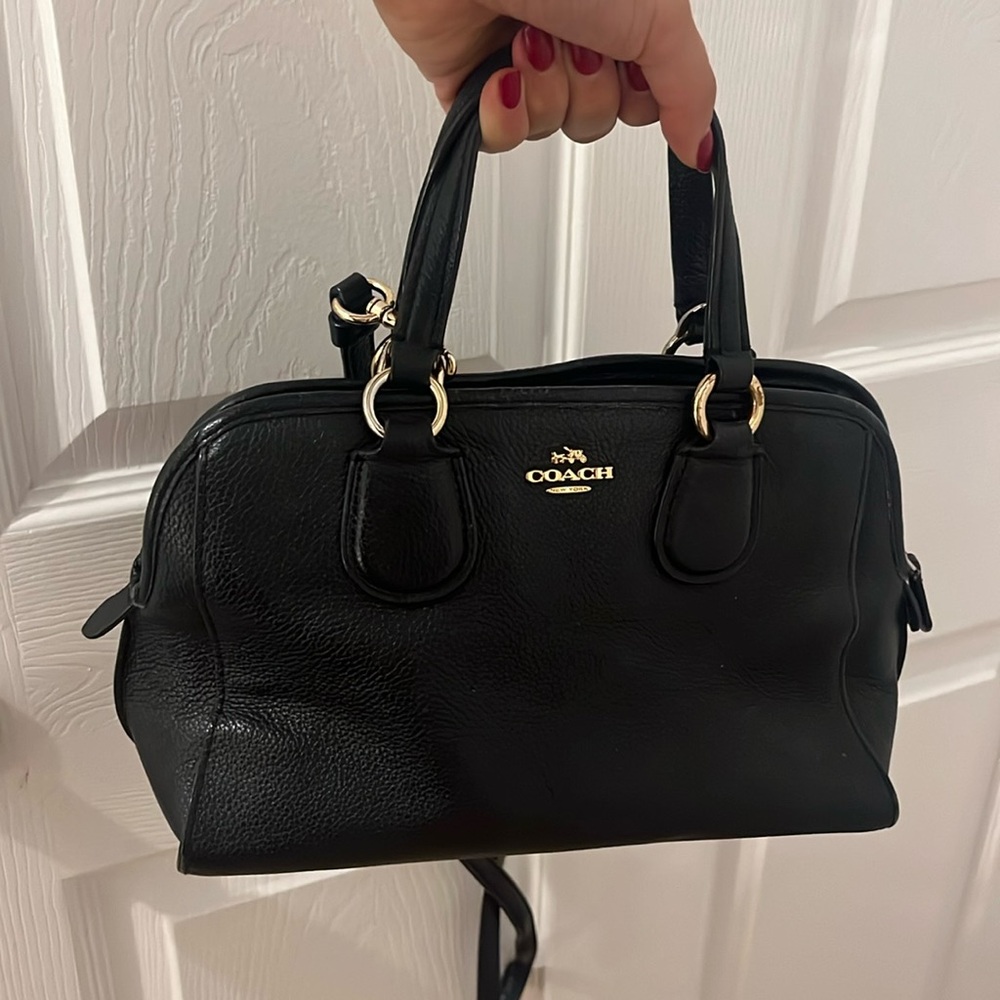 Crossbag black coach bag
